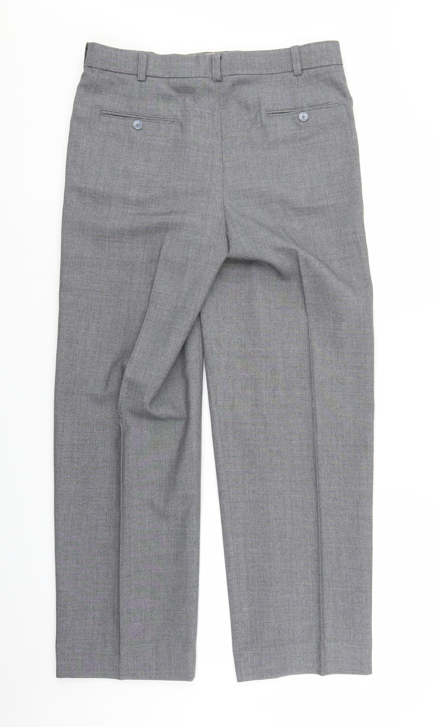 Preworn Mens Grey   Trousers  Size 33 in L29 in