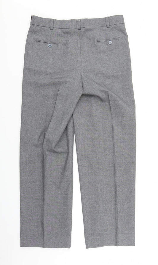 Preworn Mens Grey   Trousers  Size 33 in L29 in