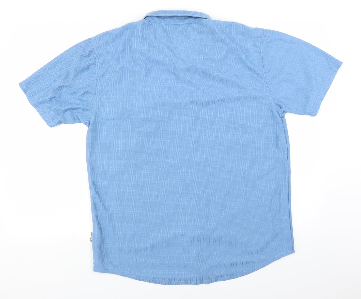 sun cai Mens Blue    Button-Up Size L
