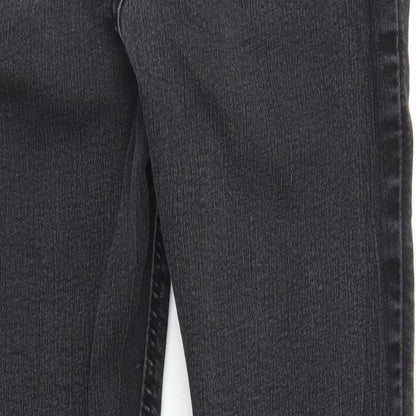 George Womens Black  Denim Skinny Jeans Size 12 L25 in