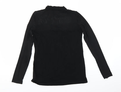 Dorothy Perkins Womens Black   Basic T-Shirt Size 8