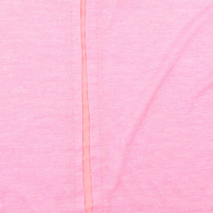 Womens UK Size L Flamant Rose Pink Basic T-Shirt