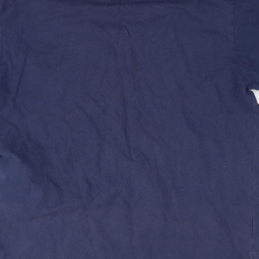 Cedar Wood State Mens Blue    Polo Size L