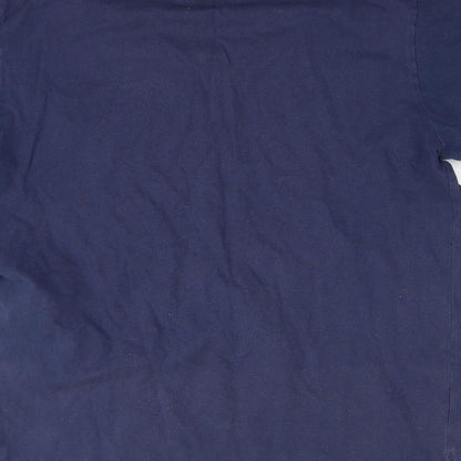 Cedar Wood State Mens Blue    Polo Size L