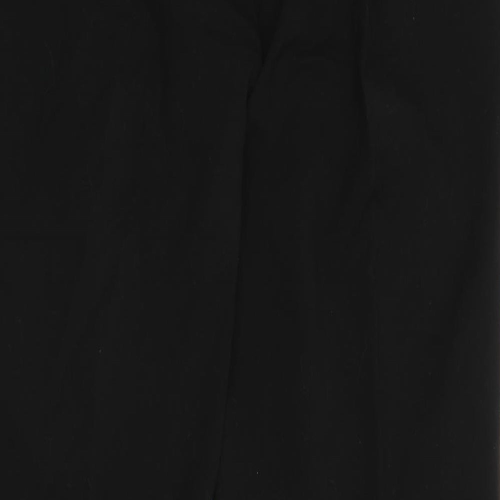Womens UK Size 34 in Trutex Regular Fit  Black Trousers