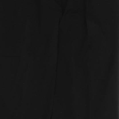 Womens UK Size 34 in Trutex Regular Fit  Black Trousers