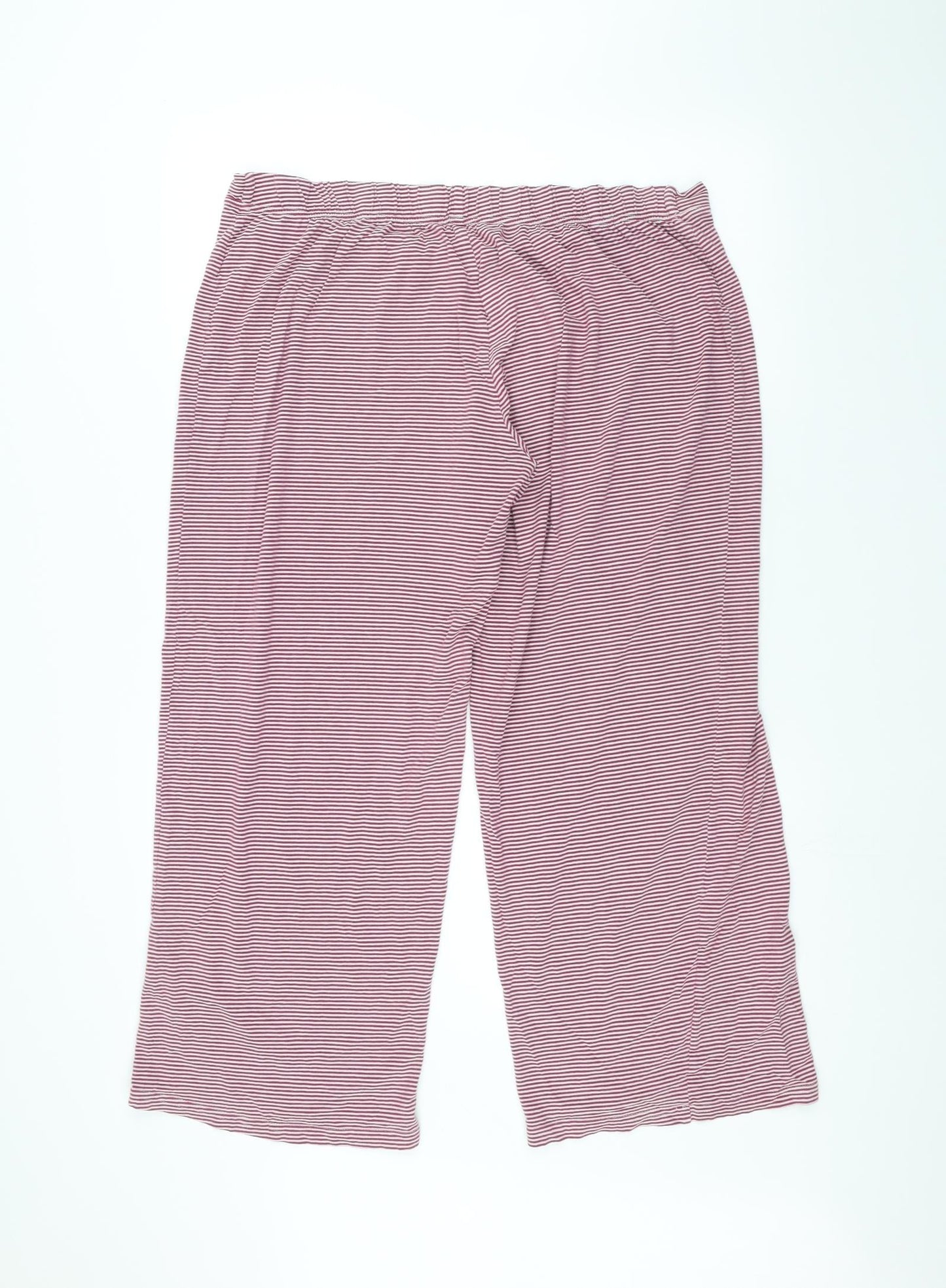 Womens UK Size 16 BHS Regular Fit  Red Trousers