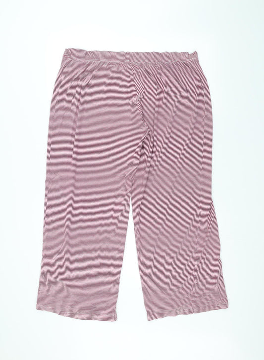 Womens UK Size 16 BHS Regular Fit  Red Trousers