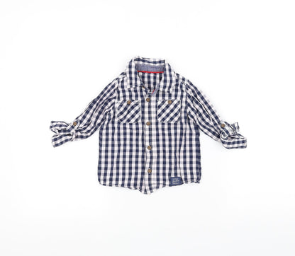 George Baby Blue   Basic Button-Up Size 12-18 Months