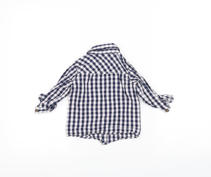 George Baby Blue   Basic Button-Up Size 12-18 Months