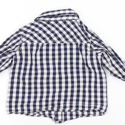 George Baby Blue   Basic Button-Up Size 12-18 Months