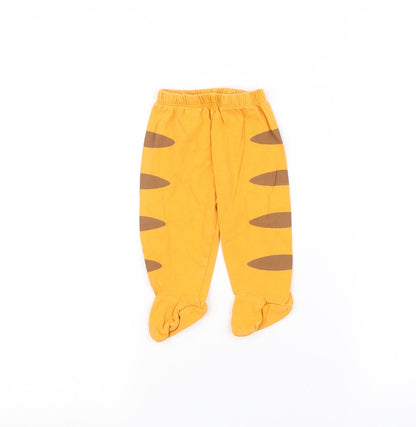 Disney Baby Orange   Sweatpants Trousers Size 3-6 Months