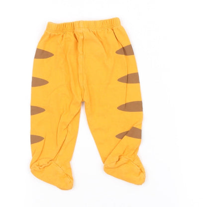 Disney Baby Orange   Sweatpants Trousers Size 3-6 Months