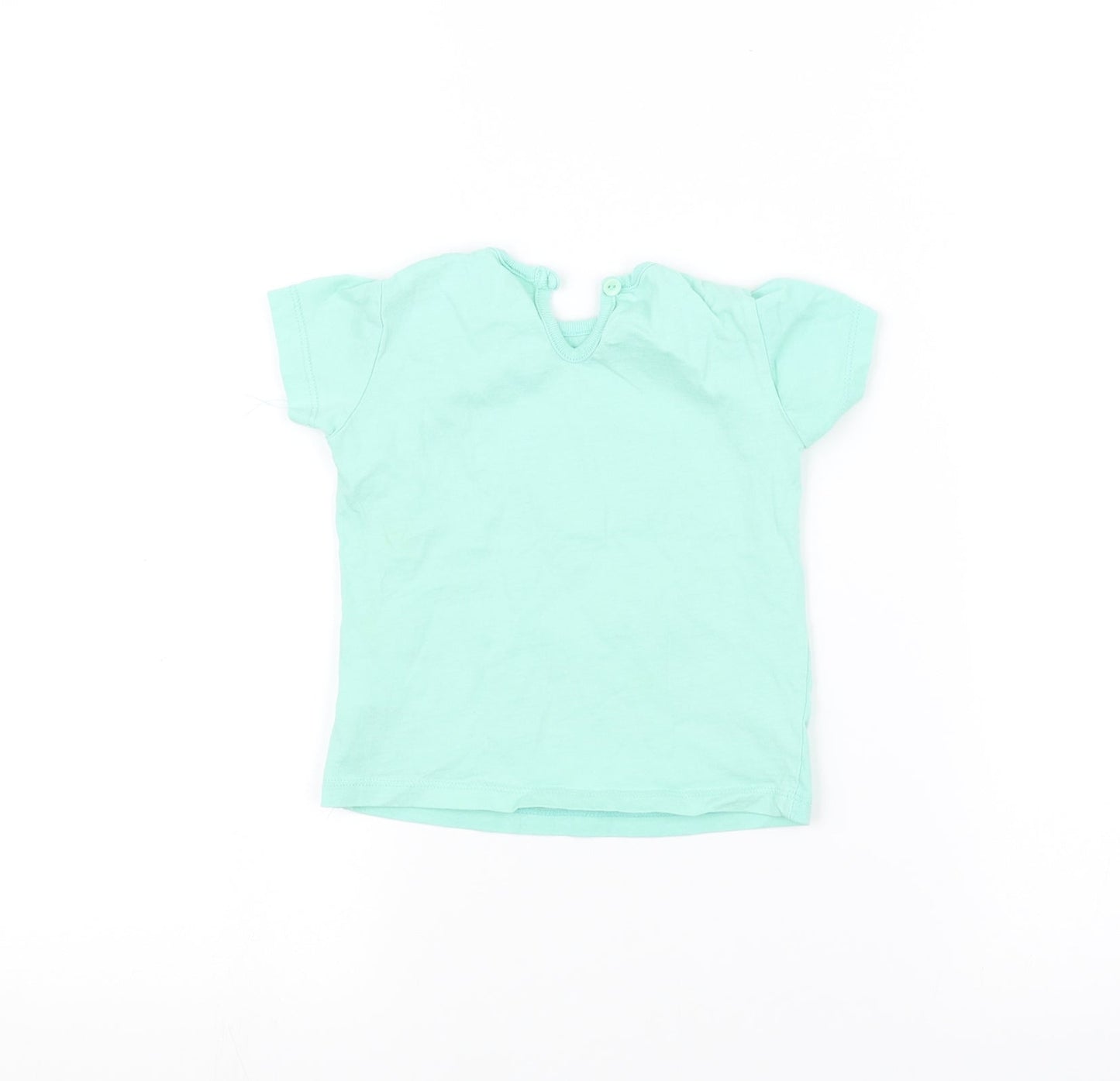 F&F Baby Green   Basic T-Shirt Size 12-18 Months
