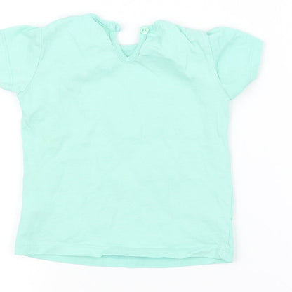 F&F Baby Green   Basic T-Shirt Size 12-18 Months
