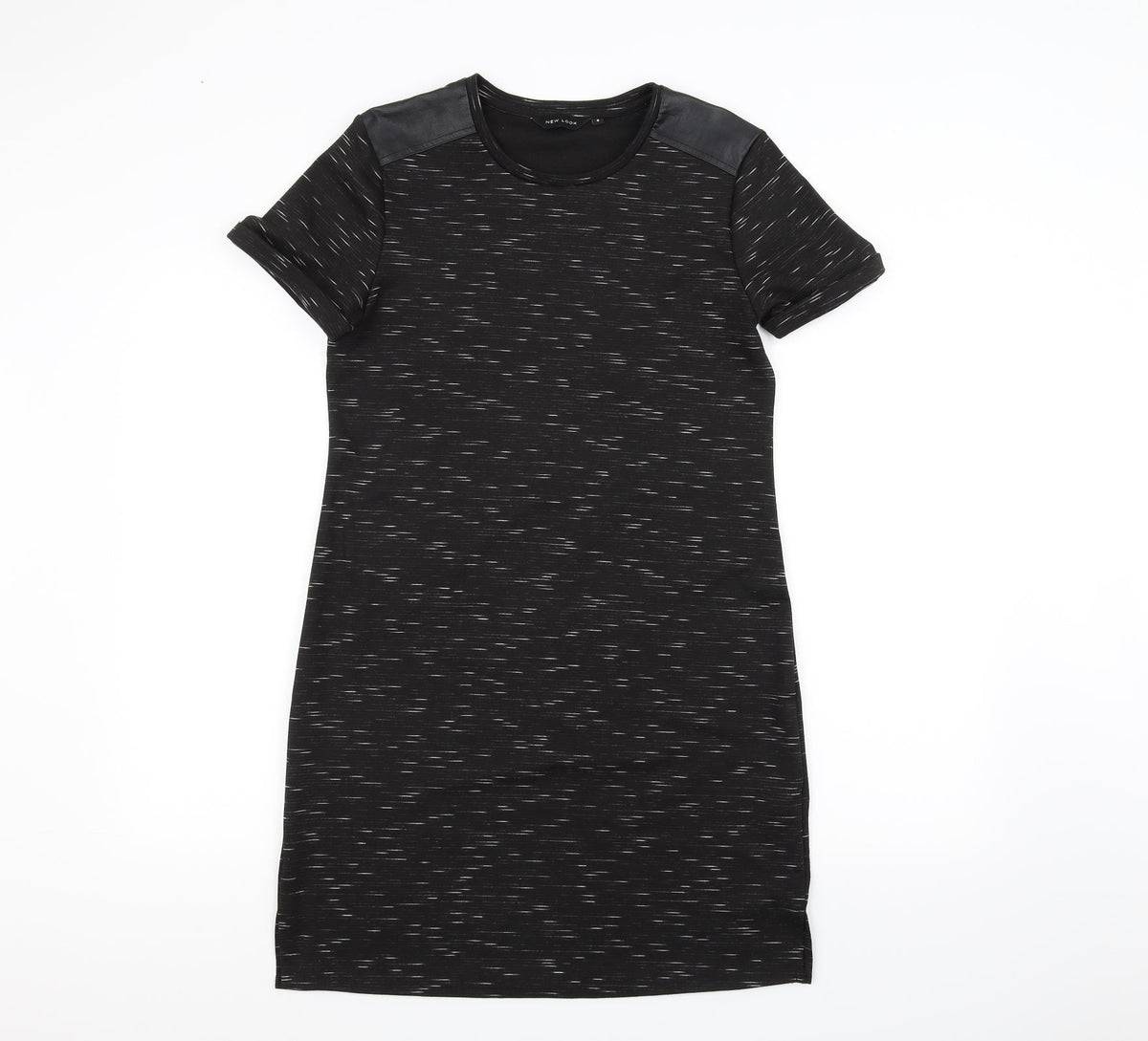 Additional front view of New Look women’s black jumper, size UK 8