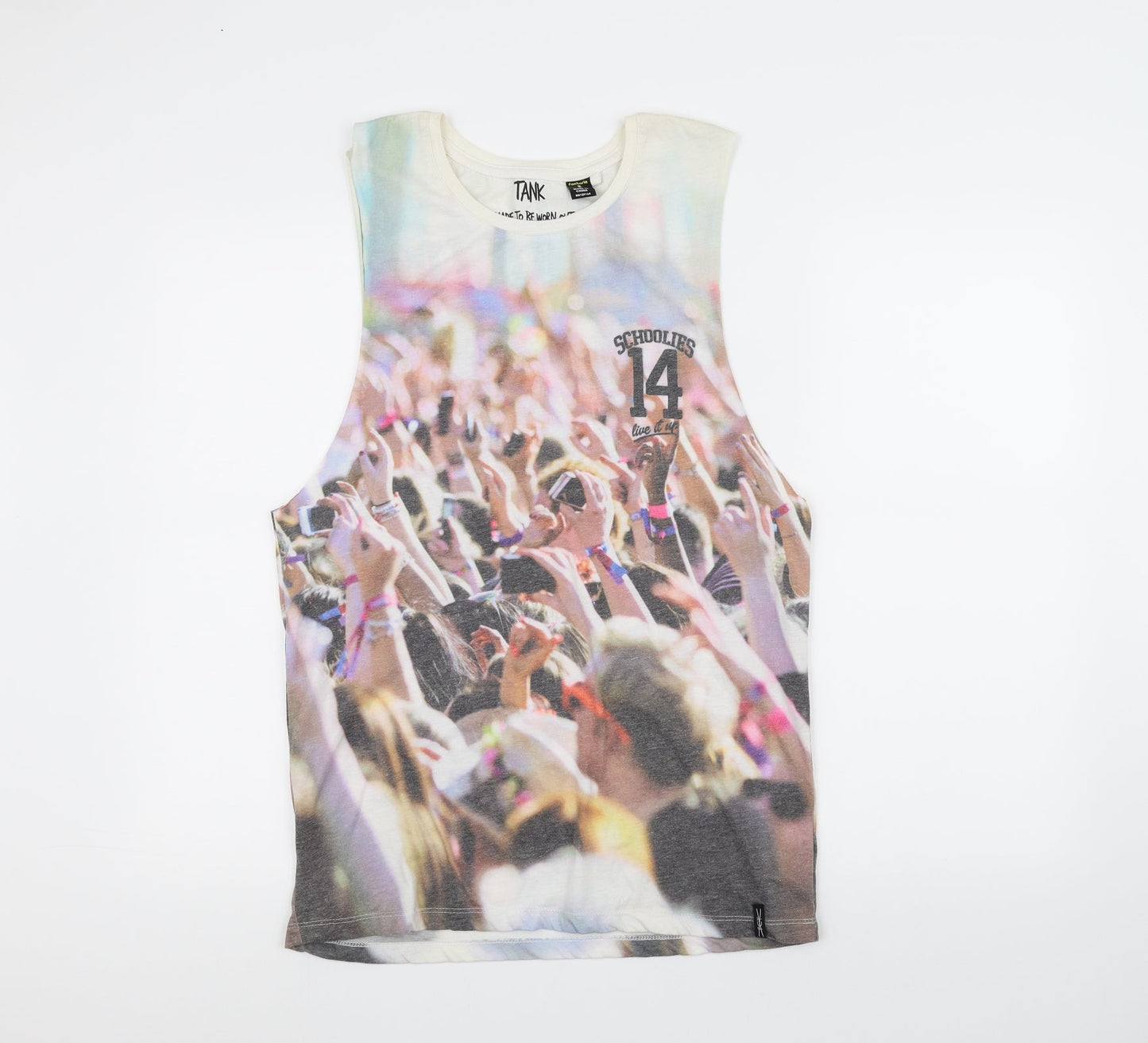 factory Womens White   Basic Tank Size S