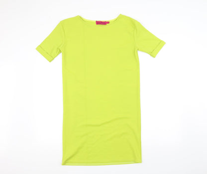 Boohoo Womens Green   T-Shirt Dress  Size 10