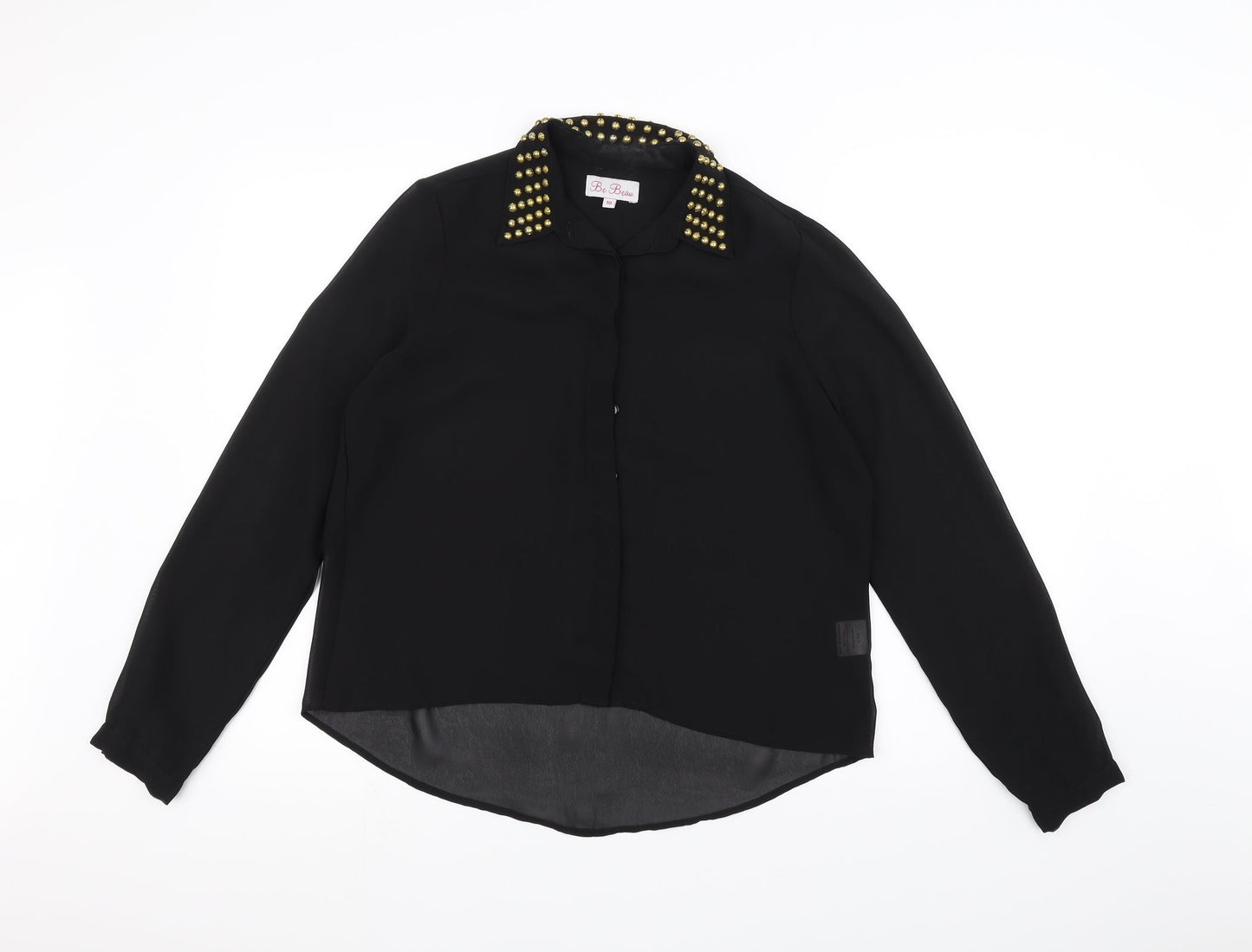 Be Beau Womens Black   Cardigan Jumper Size 10