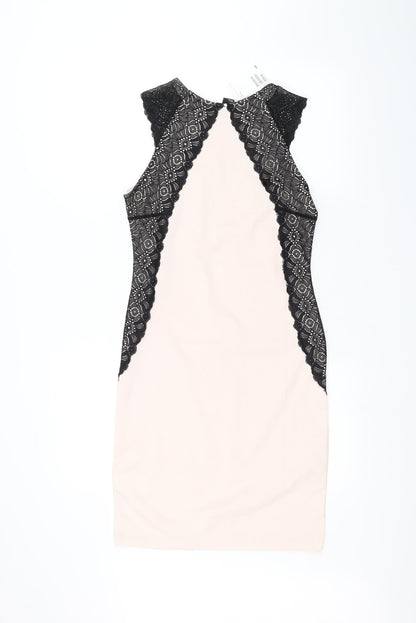 H&M Womens Pink   Pencil Dress  Size S