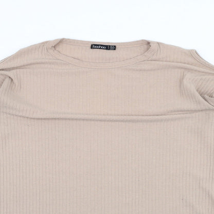 Boohoo Womens Brown   Pullover Jumper Size 14