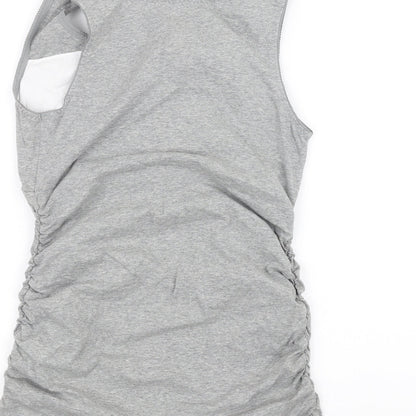 Preworn Womens Grey   Pencil Dress  Size M