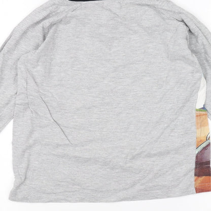 Angry Birds Boys Grey   Basic T-Shirt Size 9-10 Years  - Angry Birds