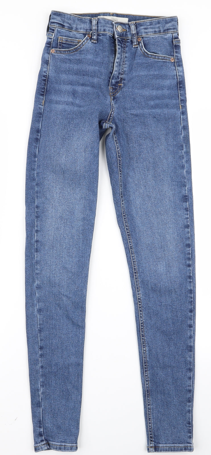 Topshop Womens Black   Skinny Jeans Size 25 L28 in