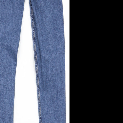 Topshop Womens Black   Skinny Jeans Size 25 L28 in