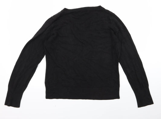 George Mens Black   Pullover Jumper Size M