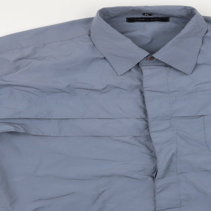 edge Mens Blue    Button-Up Size XL