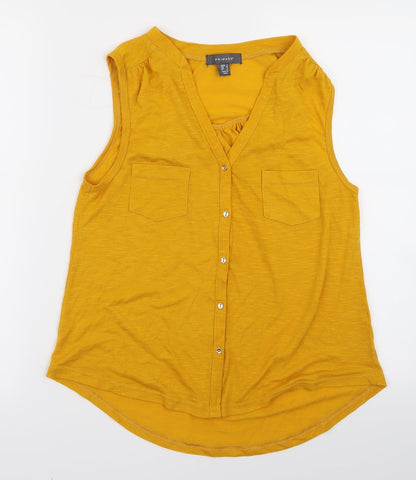 Primark Womens Orange   Basic T-Shirt Size 10