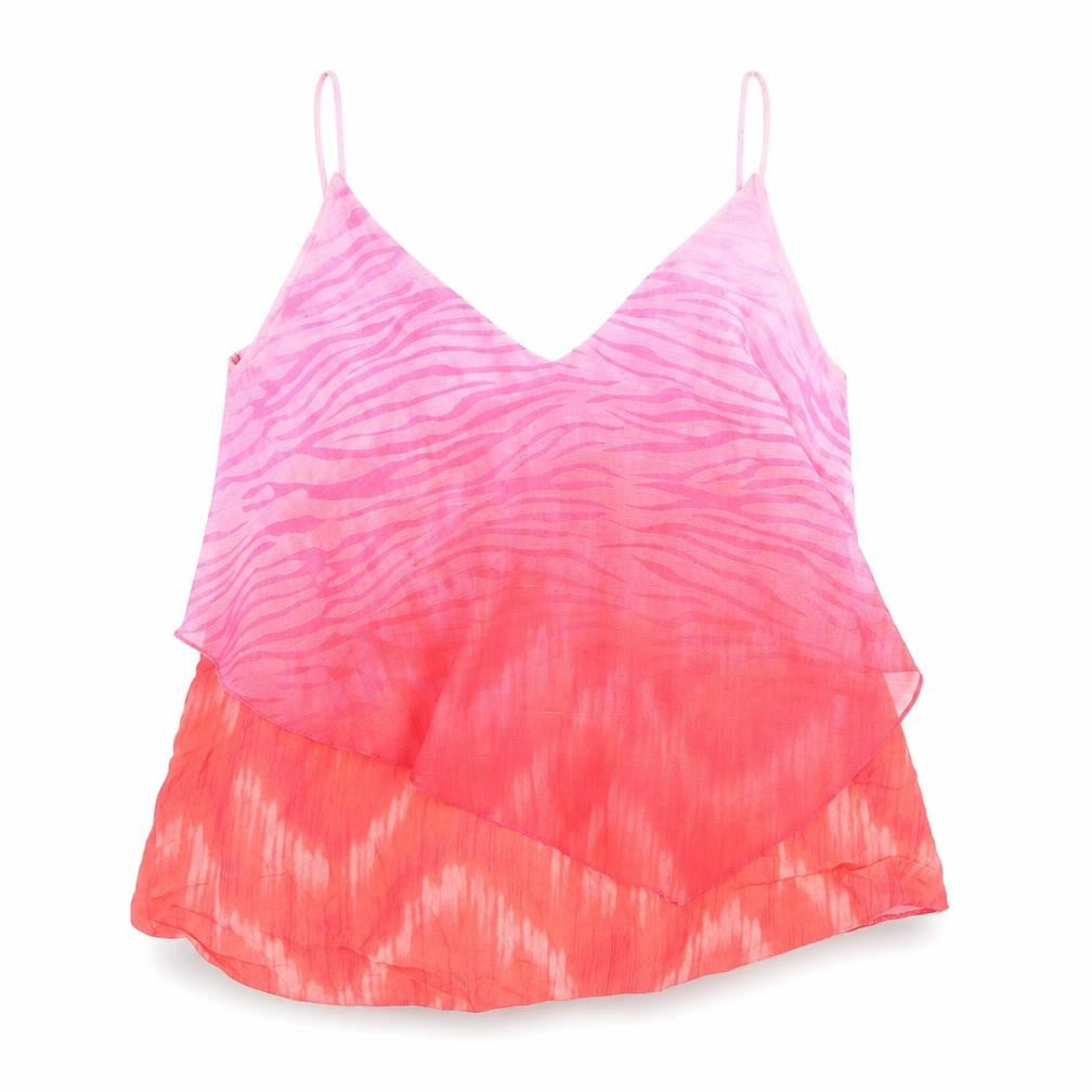 George  Womens Pink   Cropped Blouse Size M