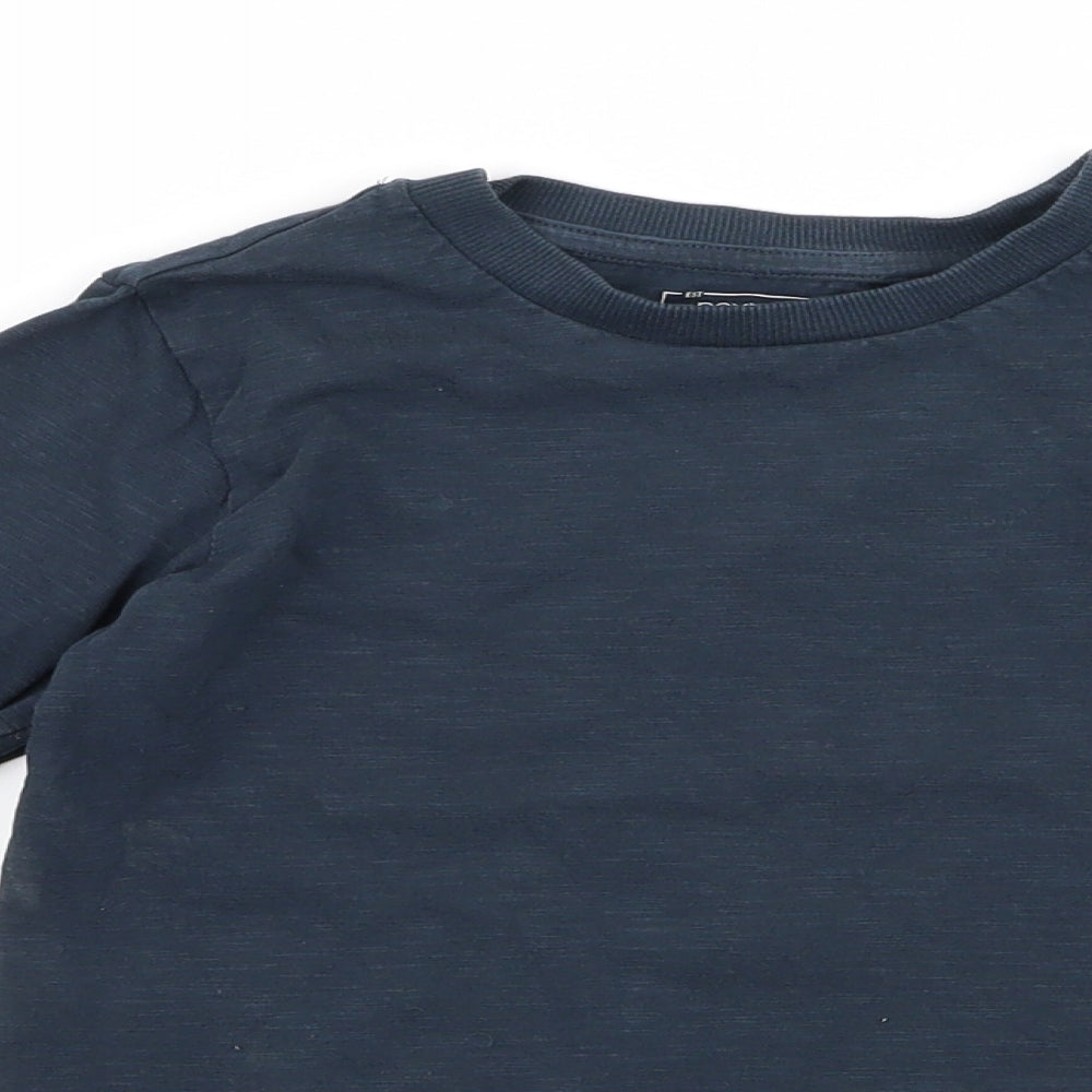 NEXT Boys Blue  Rayon Basic T-Shirt Size 5 Years