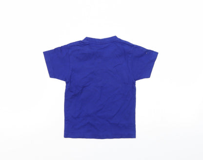 safon Boys Blue   Basic T-Shirt Size 2 Years
