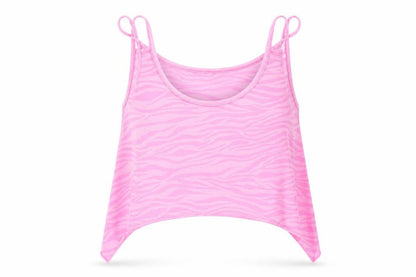 Womens UK Size 8 New Look Pink Basic Tank