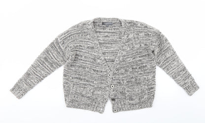 Limited Collection Womens Grey   Cardigan Jumper Size 10