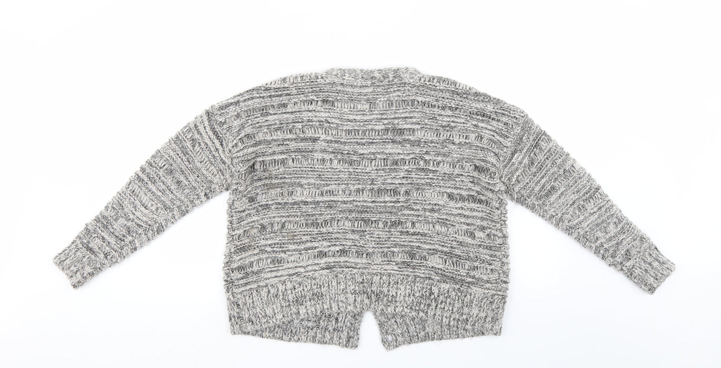 Limited Collection Womens Grey   Cardigan Jumper Size 10
