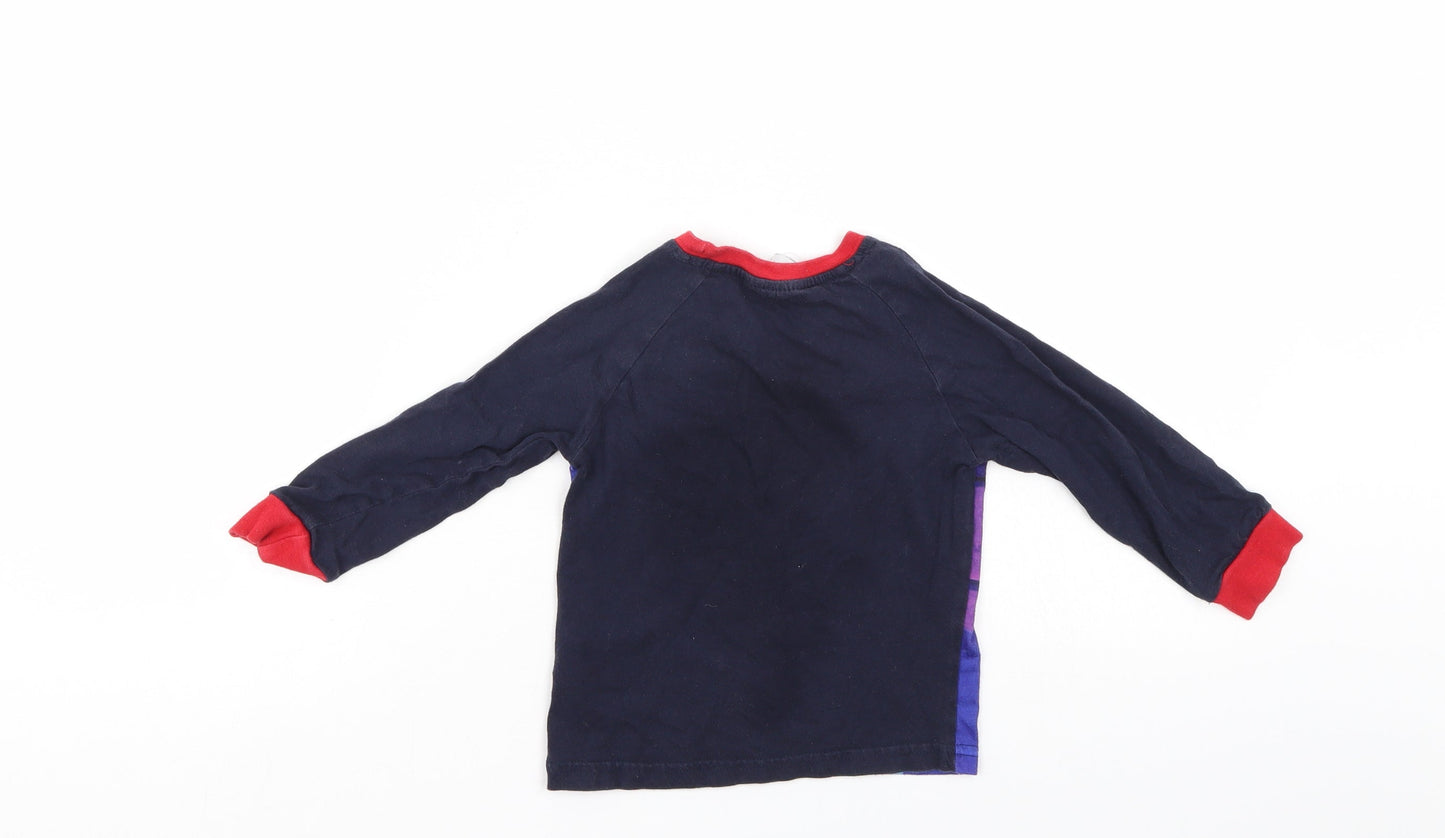 PJ MASKS Boys Multicoloured    Pyjama Top Size 2-3 Years