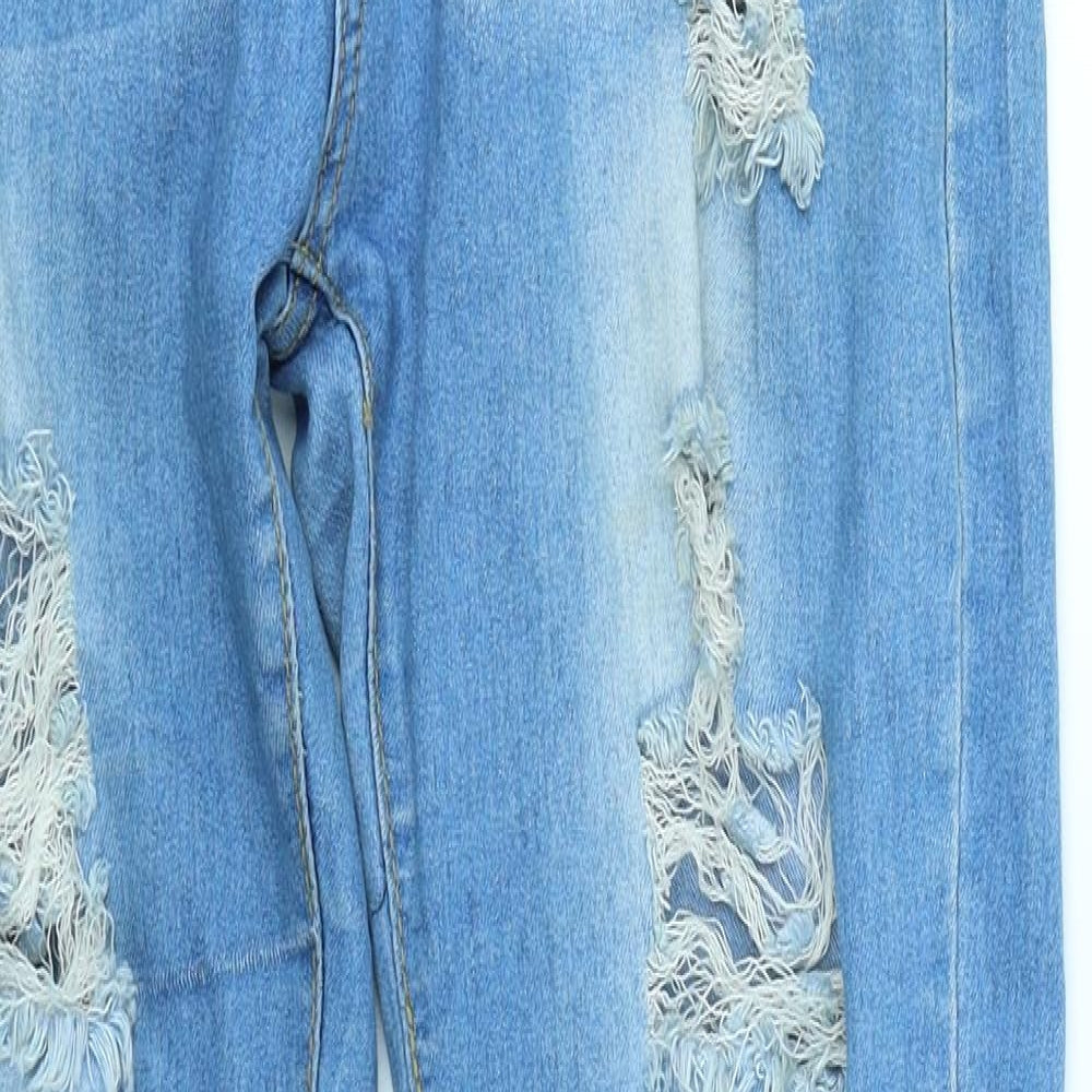 Womens UK Size 32 in Jeans Regular Fit Skinny Blue Jeans