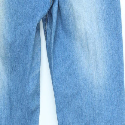 Womens UK Size 32 in Jeans Regular Fit Skinny Blue Jeans
