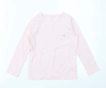 F&F Girls Pink   Basic T-Shirt Size 5-6 Years