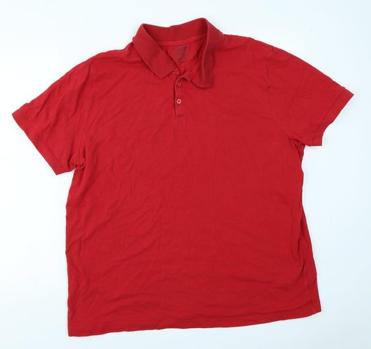 George Mens Red    Polo Size 2XL
