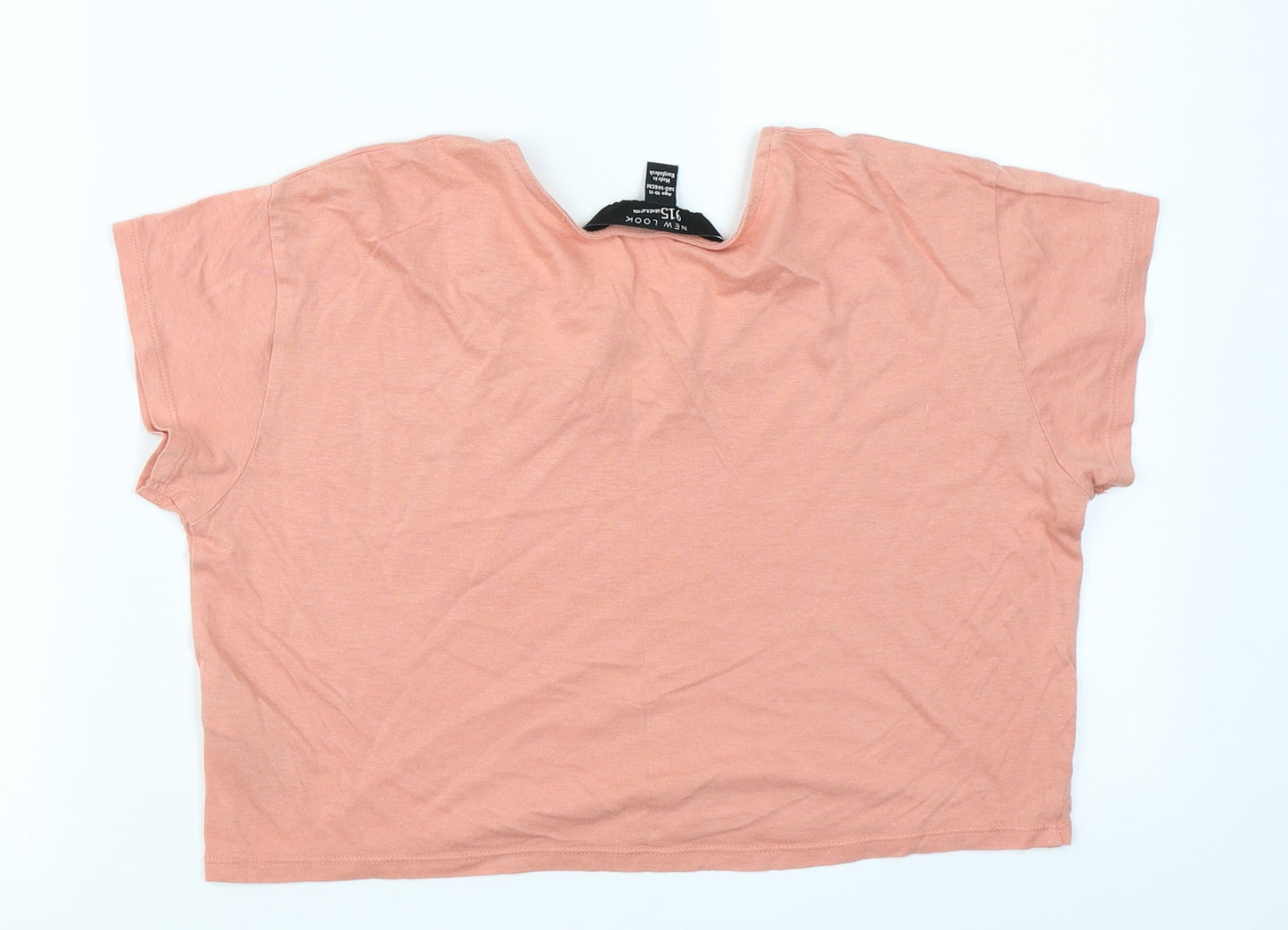 915 Generation Girls Pink   Cropped T-Shirt Size 10-11 Years
