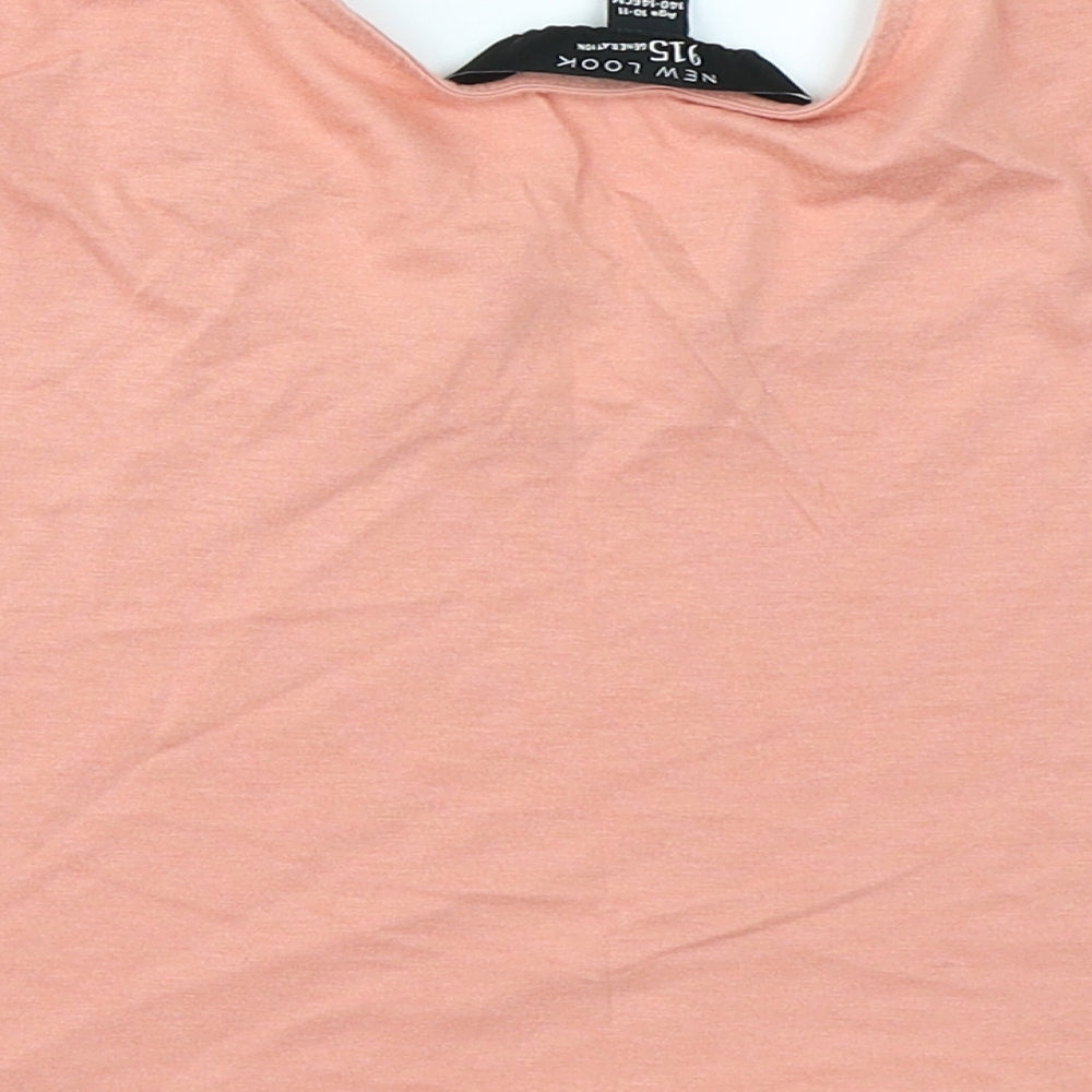 915 Generation Girls Pink   Cropped T-Shirt Size 10-11 Years