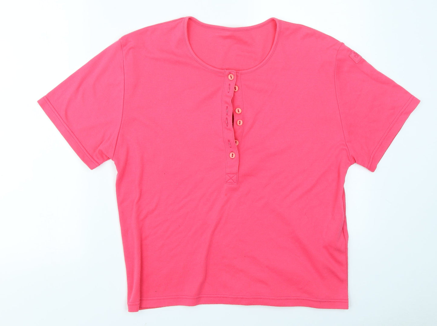 Cinch Womens Pink   Basic T-Shirt Size M