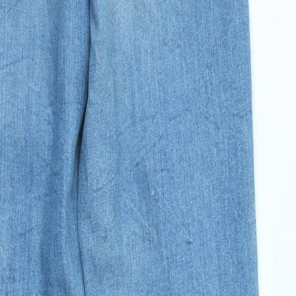 &Denim Womens Blue  Denim Skinny Jeans Size 26 in L27 in
