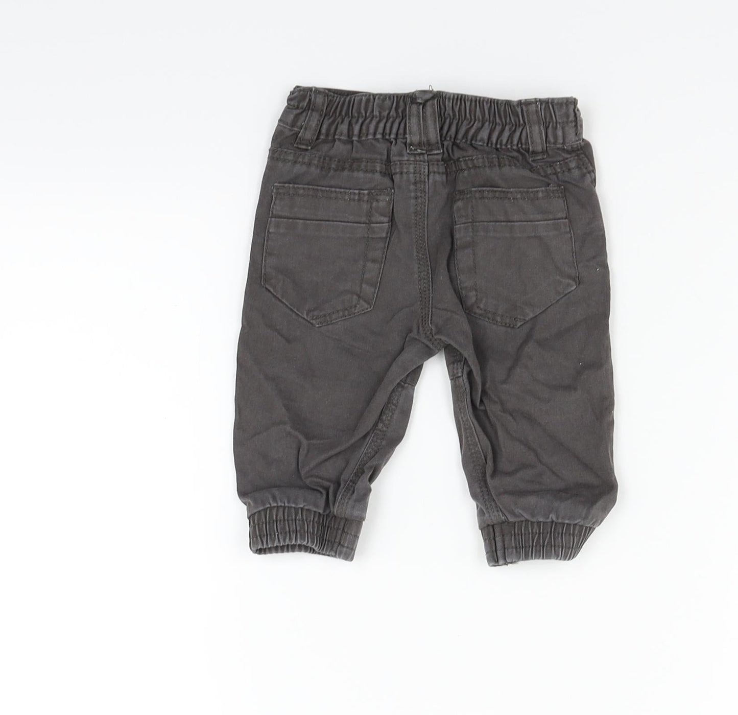 Baby Baby Grey   Cargo Trousers Size 3-6 Months