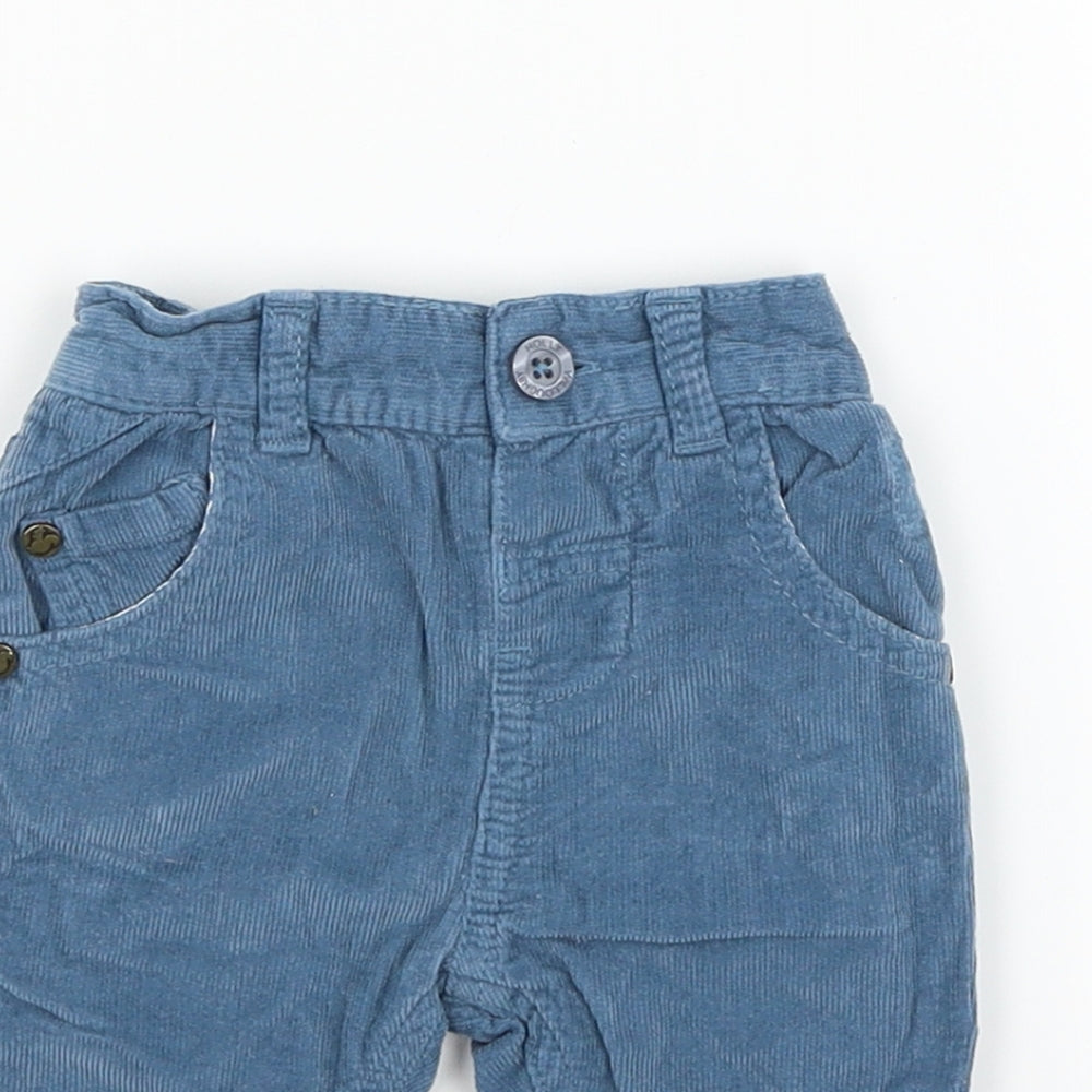 Holly Willoughby Boys Blue   Cargo Trousers Size 0-3 Months