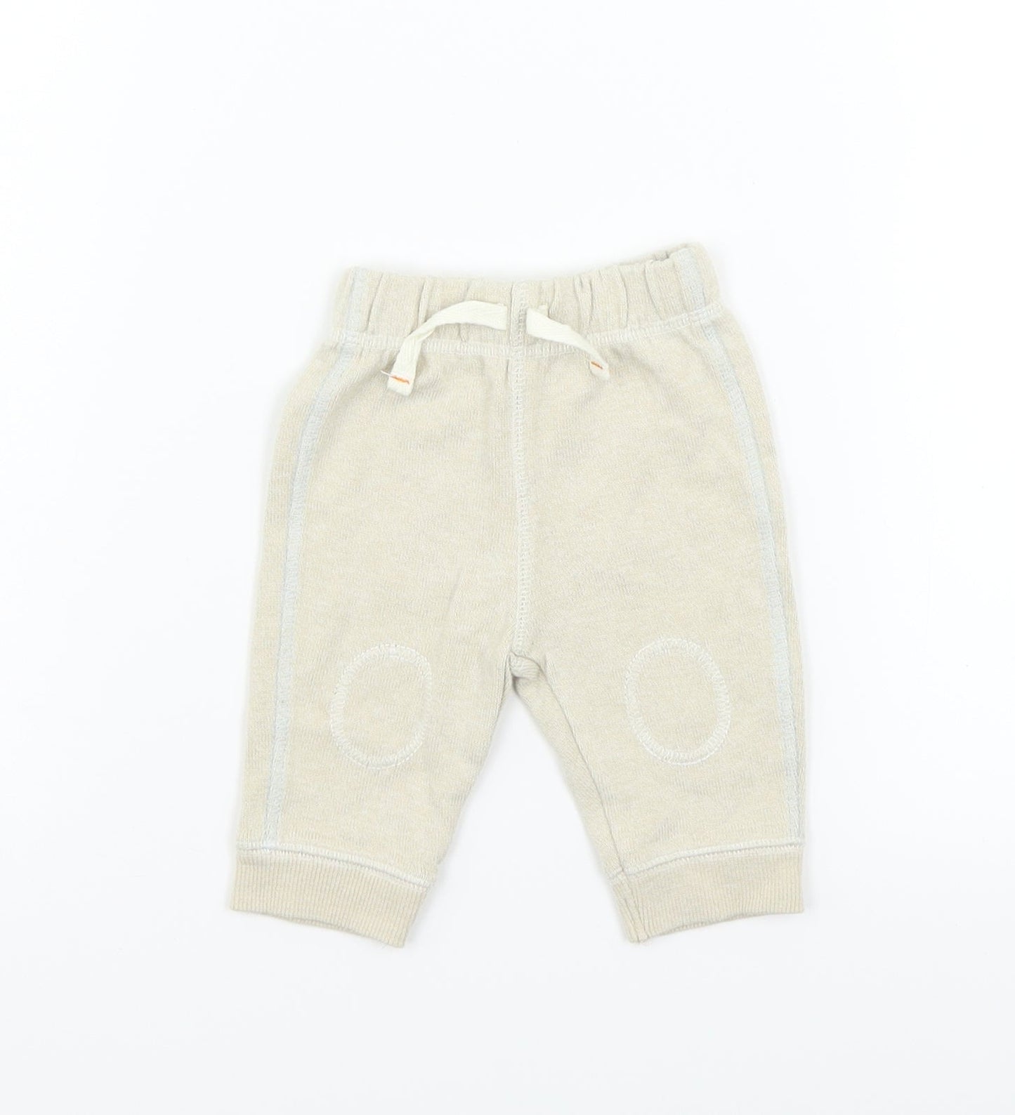 George Girls Beige   Track Pants Trousers Size 0-3 Months